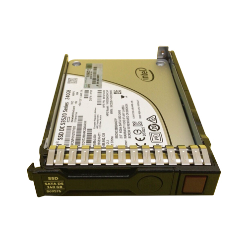 HP 869576-001 | 240GB Multi-Level Cell SATA 6Gb/s Read Intensive 2.5-Inch Solid State Drive for ProLiant Servers Refurbished - Hewlett-Packard (ou HP en abrégé) refurbished available on Gotodirect