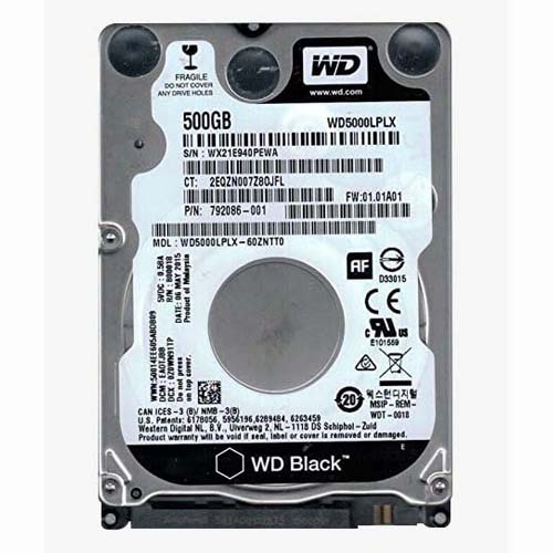 HP 792086-001 | 500GB 7200RPM SATA 6Gb/s 2.5-inch Hard Drive Refurbished - Hewlett-Packard (ou HP en abrégé) refurbished available on Gotodirect