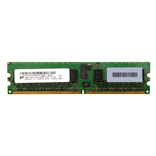 Micron MT18HTF25672PY-80EE1 | 2GB DDR2-800MHz PC2-6400 ECC Registered RDIMM CL6 1Rx4 1.8V 240-Pin Memory Module Refurbished -  refurbished available on Gotodirect