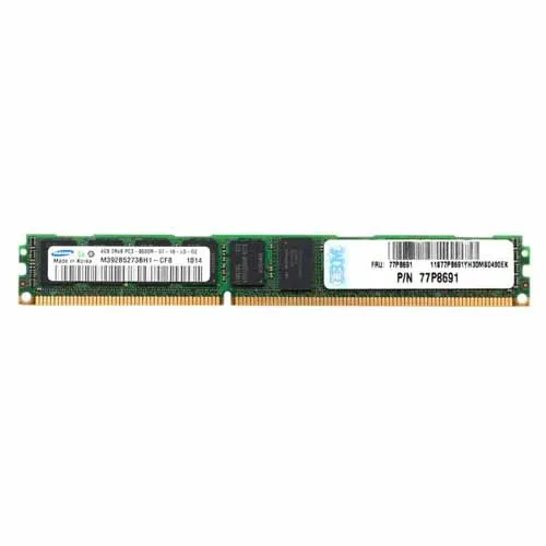 IBM 77P8691 | 4GB DDR3-1066MHz PC3-8500 ECC Registered RDIMM CL7 2Rx4 1.5V 240-Pin Memory Module Refurbished -  refurbished available on Gotodirect