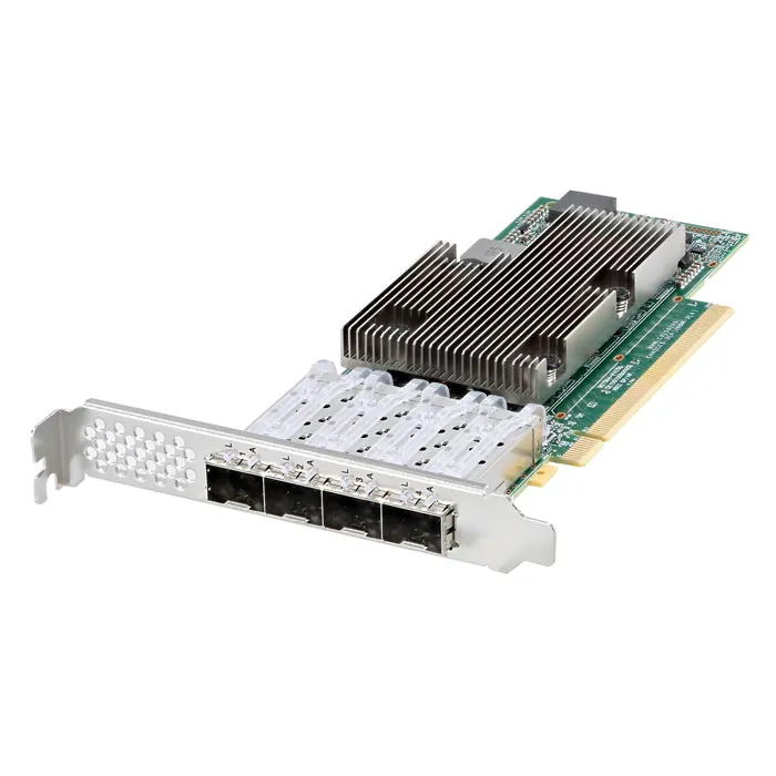 Dell 07454X | Broadcom CX150105 Quad-Ports 10/25GbE SFP28 PCIe Adapter Refurbished - Dell refurbished available on Gotodirect