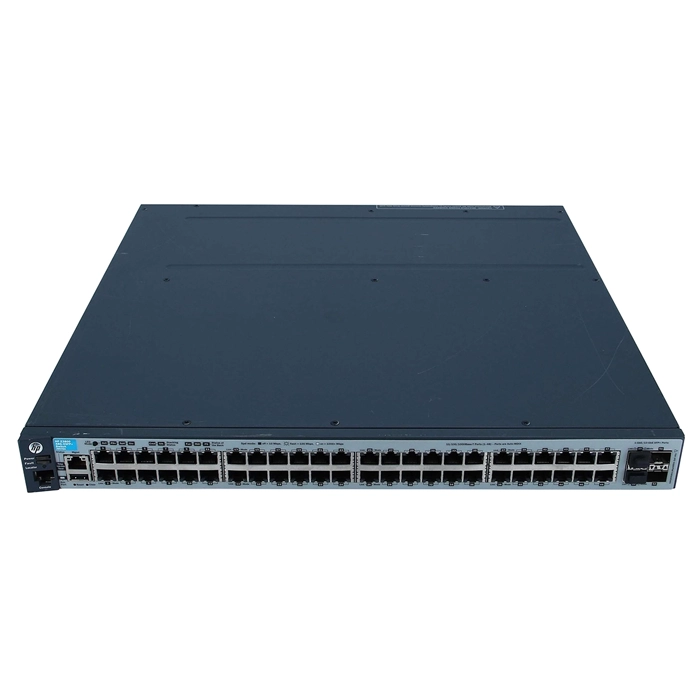 HP J9576A | Aruba 3800 Series 3800-48G-4SFP+ 48 x 10/100/1000Base-T RJ-45 and 4 x 10GbE SFP+ Ports and 1 x Stacking Module Slot Layer 3 Managed Gigabit Ethernet Network Switch Refurbished - Hewlett-Packard (ou HP en abrégé) refurbished available on Gotodirect