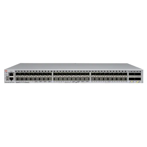 Brocade XBR-VDX6740-24-R | VDX 6740 48 x Ports SFP+ (24x Ports Active) 10GBase-X + 4 x Ports QSFP+ (in active) Back-to-Front Airflow Gigabit Ethernet Switch Refurbished -  refurbished available on Gotodirect