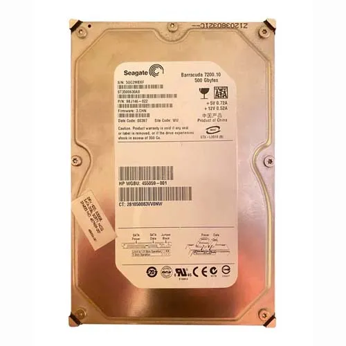 Buy HP 455059-001 | 500GB 7200RPM SATA 3Gb/s NHP LFF Hot-Swappable 3.5-inch Hard Drive Refurbished - $343.33 HP 455059-001 | 500GB 7200RPM SATA 3Gb/s NHP LFF Hot-Swappable 3.5-inch Hard Drive Refurbished - Hewlett-Packard (ou HP en abrégé) refurbished available on Gotodirect