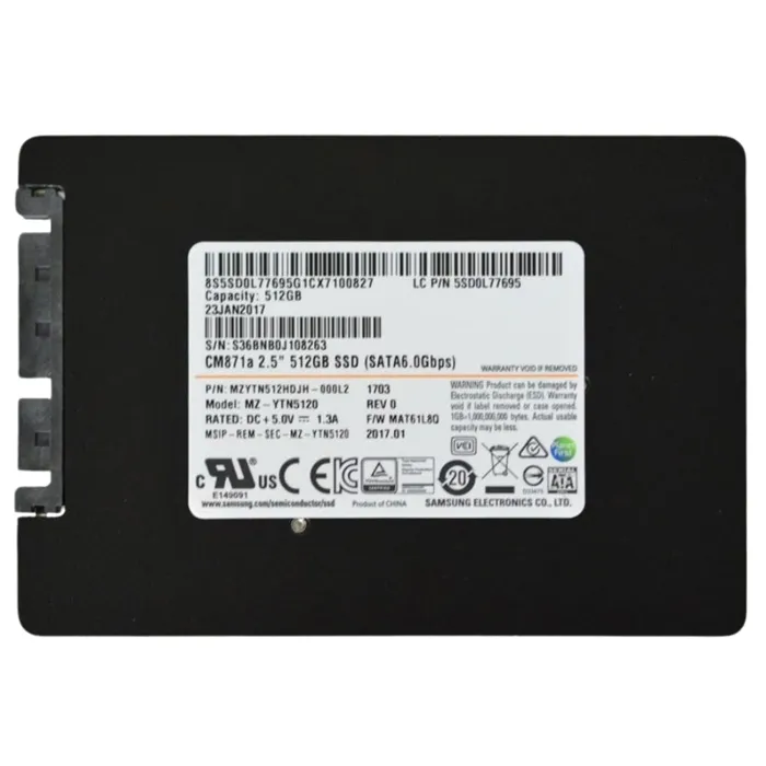 Lenovo 5SD0L77695 | 512GB SATA 6GB/s 2.5-Inch Internal Solid State Drive Refurbished - Lenovo refurbished available on Gotodirect
