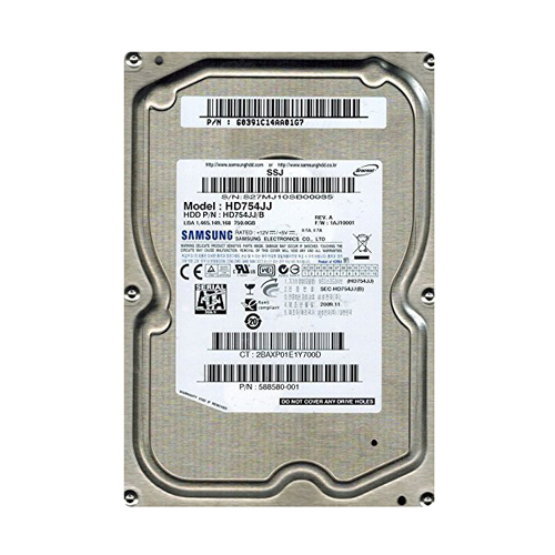 HP 588580-001 | 750GB 7200RPM SATA 3Gb/s NCQ 16MB Cache 3.5-inch Hard Drive Refurbished - Hewlett-Packard (ou HP en abrégé) refurbished available on Gotodirect