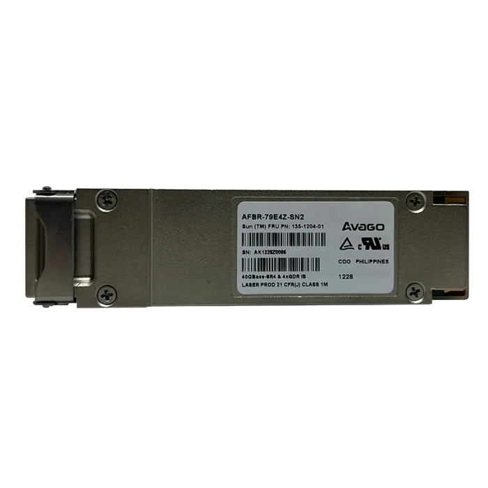 Avago AFBR-79E4Z-SN2 | 40Gb/s 40GBase-SR4 Multi-Mode Fibre 850nm 150m MTP/MPO Connector QSFP+ Transceiver Module Refurbished -  refurbished available on Gotodirect