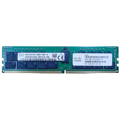 Cisco 15-106200-01 | 32GB DDR4-2933MHz PC4-23400 ECC Registered RDIMM CL21 2Rx4 1.2V 288-Pin Memory Module Refurbished - Cisco Systems Inc. refurbished available on Gotodirect