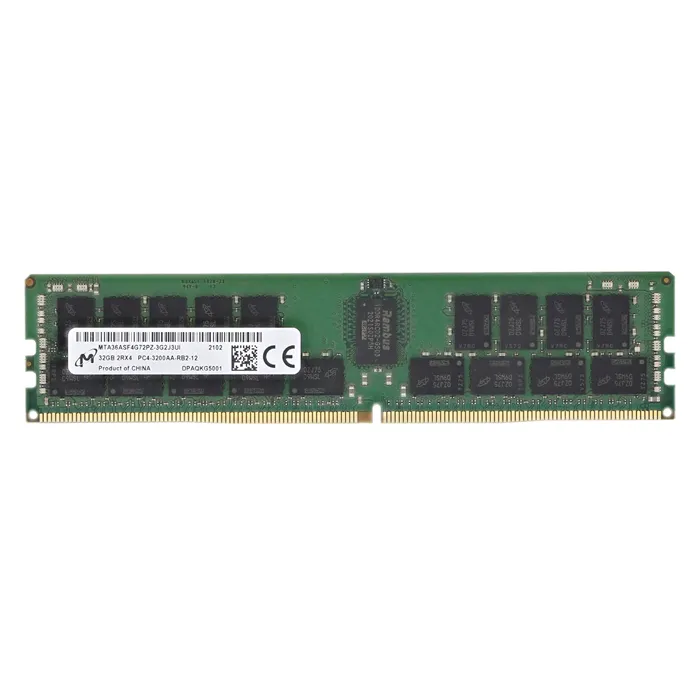 Micron MTA36ASF4G72PZ-3G2J3 | 32GB DDR4-3200MHz PC4-25600 ECC Registered RDIMM CL22 2Rx4 1.2V 288-Pin Memory Module Refurbished -  refurbished available on Gotodirect