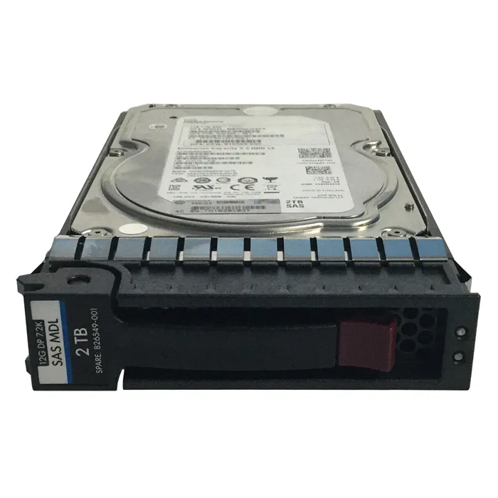 HP 826549-001 | 2TB 7200RPM SAS 12Gb/s Hot-Pluggable 3.5-Inch Midline Hard Drive for G7 ProLiant Server Refurbished - Hewlett-Packard (ou HP en abrégé) refurbished available on Gotodirect