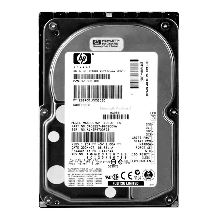 Buy Fujitsu MAS3367NP | 36GB 15000RPM Ultra320 SCSI 68-Pin 8MB Cache 3.5-Inch Hard Drive Refurbished - $413.23 Fujitsu MAS3367NP | 36GB 15000RPM Ultra320 SCSI 68-Pin 8MB Cache 3.5-Inch Hard Drive Refurbished - Fujitsu refurbished available on Gotodirect