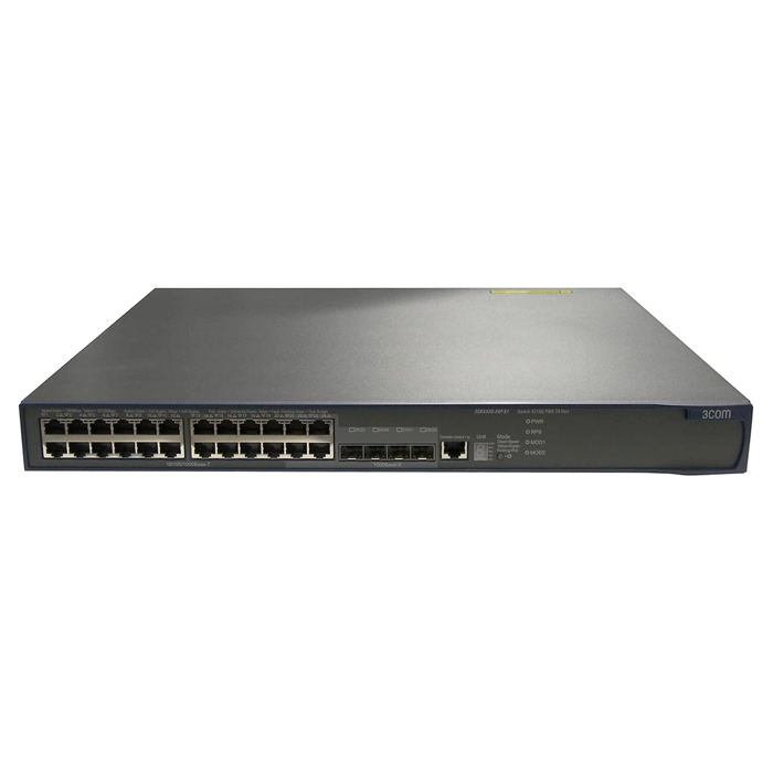 HP JF844A#ABA | E4210-24G 20 x RJ-45 Ports 10/100/1000Base-T + 4 x Dual Personality RJ-45/SFP (mini-GBIC) Ports Layer 3 Managed Rack-mountable Gigabit Ethernet Network Switch Refurbished - Hewlett-Packard (ou HP en abrégé) refurbished available on Gotodirect