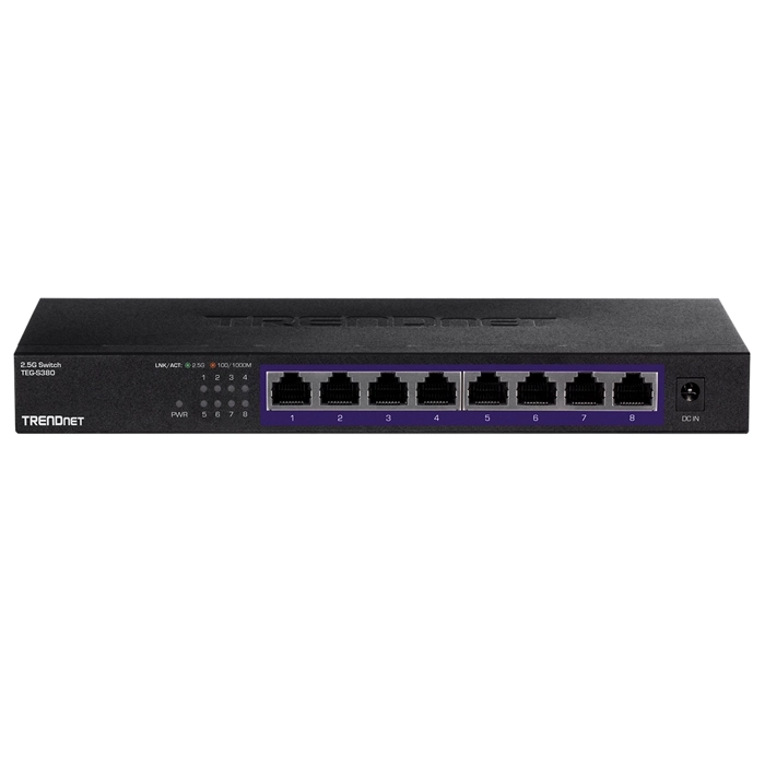 Buy TRENDnet TEG-S380 | 8-Ports 2.5GBase-T RJ-45 GbE Wall-mountable Gigabit Ethernet Network Switch Refurbished - $260.00 TRENDnet TEG-S380 | 8-Ports 2.5GBase-T RJ-45 GbE Wall-mountable Gigabit Ethernet Network Switch Refurbished - refurbished available on Gotodirect