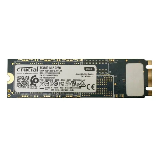 Crucial CT250MX500SSD4 | MX500 250GB Triple-Level Cell SATA 6Gb/s M.2 2280 Solid State Drive Refurbished - Crucial refurbished available on Gotodirect