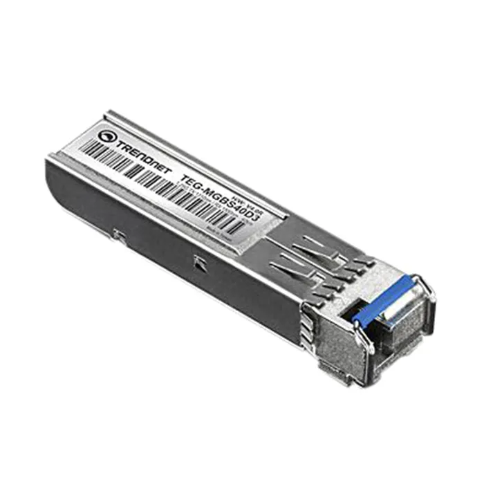 TRENDnet TEG-MGBS40D3 | 1Gb/s 1000Base-BX Single-mode Fiber 40km 1310nmTX/1550nmRX LC Connector SFP Transceiver Module Refurbished -  refurbished available on Gotodirect