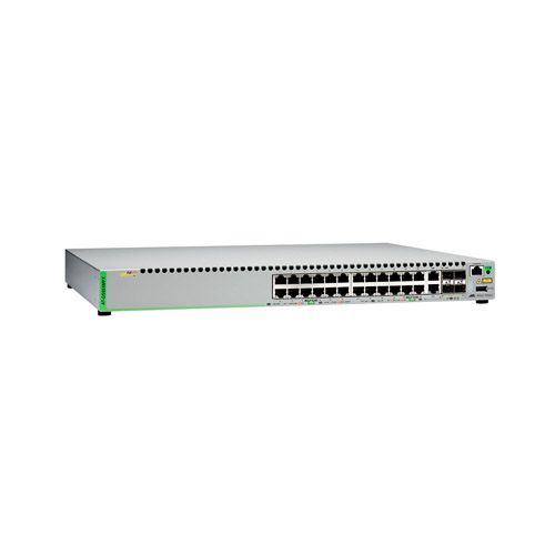 Allied Telesis AT-GS924MPX-10 | CentreCOM GS900MPX AT-GS924MPX 24 x Ports PoE+ 1000Base-T + 2 x Ports Combo SFP + 2 x Ports SFP+ Layer 2 Managed Rack-mountable Stackable Gigabit Ethernet Network Switch Refurbished -  refurbished available on Gotodirect