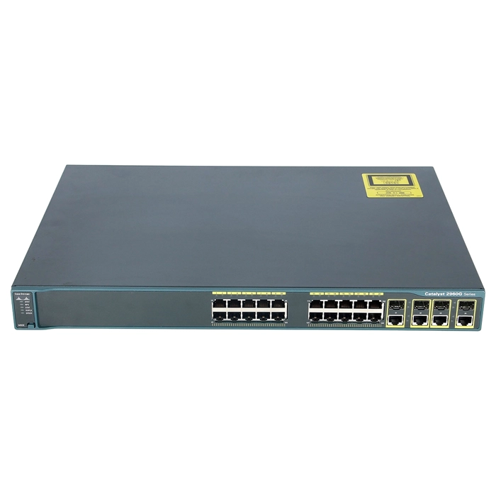 Cisco WS-C2960G-24TC-L= | Catalyst 2960 Series 2960G-24TC 20 x RJ-45 Ports 10/100/1000Base-T + 4 x Dual-Personality RJ-45/SFP Ports Layer 2 Managed Rack-mountable Gigabit Ethernet Network Switch Refurbished - Cisco Systems Inc. refurbished available on Gotodirect