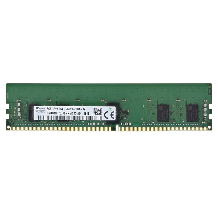 Hynix HMA81GR7CJR8N-VKT3AD | 8GB DDR4-2666MHz PC4-21300 ECC Registered RDIMM CL19 1Rx8 1.2V 288-Pin Memory Module Refurbished -  refurbished available on Gotodirect
