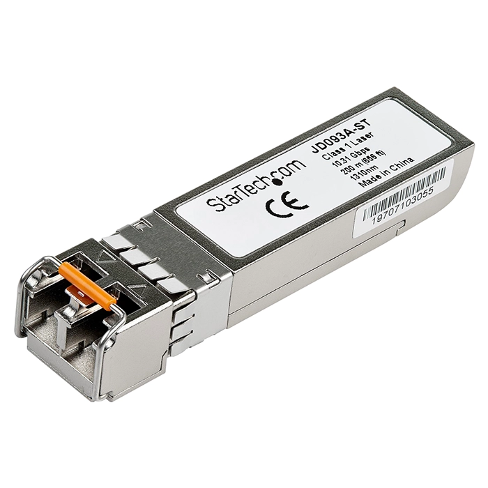 StarTech JD093A-ST | X130 10Gb/s 10GBase-LRM Multi-Mode Fibre 1310nm 220m Duplex LC Connector SFP+ Transceiver Module for HP Compatible Refurbished - StarTech.com (standardized as per the brand's official website refurbished available on Gotodirect