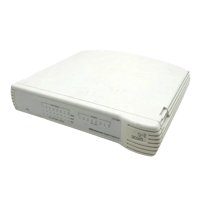 3Com 3C1670800 | OfficeConnect 8 x RJ-45 Ports 10/100/1000Base-T Layer 2 Managed Rack-mountable Gigabit Ethernet Network Switch Refurbished -  refurbished available on Gotodirect
