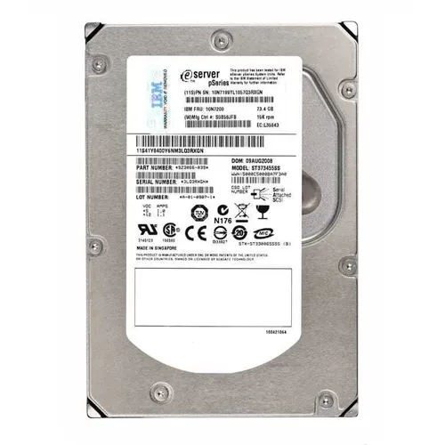 IBM 10N7200 | 73GB 15000RPM SAS 3.5-Inch Hard Drive Refurbished -  refurbished available on Gotodirect