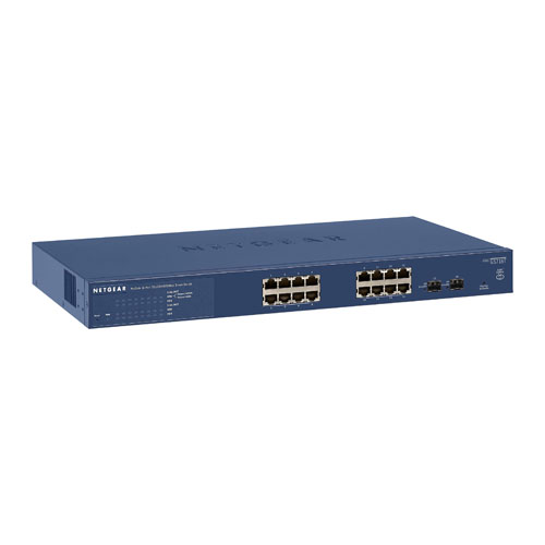 Buy Netgear GS716T-300NAS | Prosafe GS716T 16 x RJ-45 Ports 10/100/1000Base-T + 2 x SFP Ports Layer 3 Managed Gigabit Ethernet Network Switch Refurbished - $347.21 Netgear GS716T-300NAS | Prosafe GS716T 16 x RJ-45 Ports 10/100/1000Base-T + 2 x SFP Ports Layer 3 Managed Gigabit Ethernet Network Switch Refurbished - Netgear refurbished available on Gotodirect