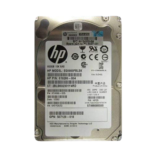 HP 653971-001 | 900GB 10000RPM SAS 6Gb/s Hot-Pluggable 2.5-Inch Enterprise Hard Drive for ProLiant Servers Refurbished - Hewlett-Packard (ou HP en abrégé) refurbished available on Gotodirect