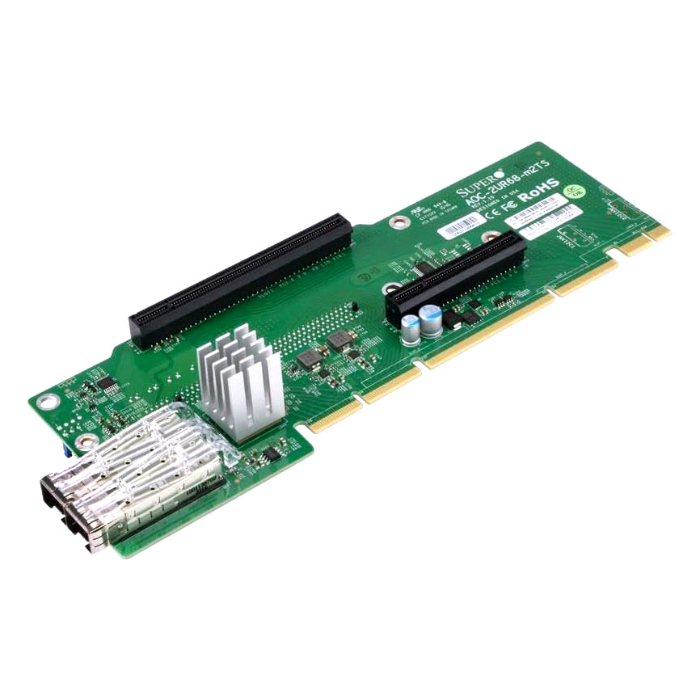 Supermicro AOC-2UR68-M2TS | 2-Ports 25GbE 25GbE PCI Express 2U Ultra Riser Card Refurbished -  refurbished available on Gotodirect