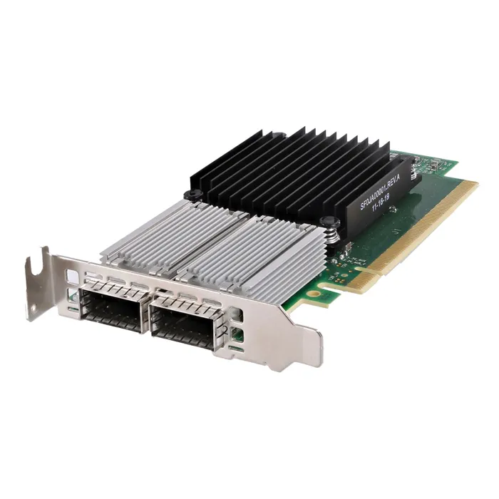 Supermicro AOC-MCX516A-CCAT | ConnectX-5 EN 2-Ports 100GbE QSFP28 PCI Express 3.0 x16 Gigabit Ethernet Network Adapter Card Refurbished -  refurbished available on Gotodirect