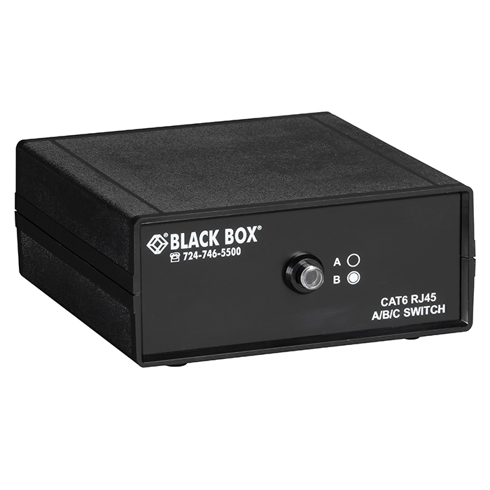 Buy Black Box SW1030A | RJ45 2-to-1 CAT6 Ethernet 10G Manual Desktop Switch Refurbished - $534.56 Black Box SW1030A | RJ45 2-to-1 CAT6 Ethernet 10G Manual Desktop Switch Refurbished - refurbished available on Gotodirect