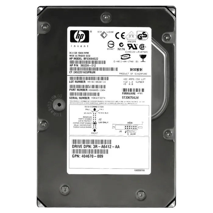 Seagate 9X6005-130 | Cheetah 15K.4 Series 36.7GB 15000RPM Ultra320 SCSI 8MB Cache (CE) 68-Pin 3.5-Inch Hard Drive Refurbished - Seagate refurbished available on Gotodirect
