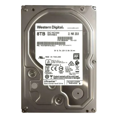 HGST 0B36404 | Ultrastar DC HC320 Series 8TB 7200RPM SATA 6Gb/s 512e 256MB Cache 3.5-Inch Hard Drive Refurbished - HGST (a subsidiary of Western Digital) refurbished available on Gotodirect