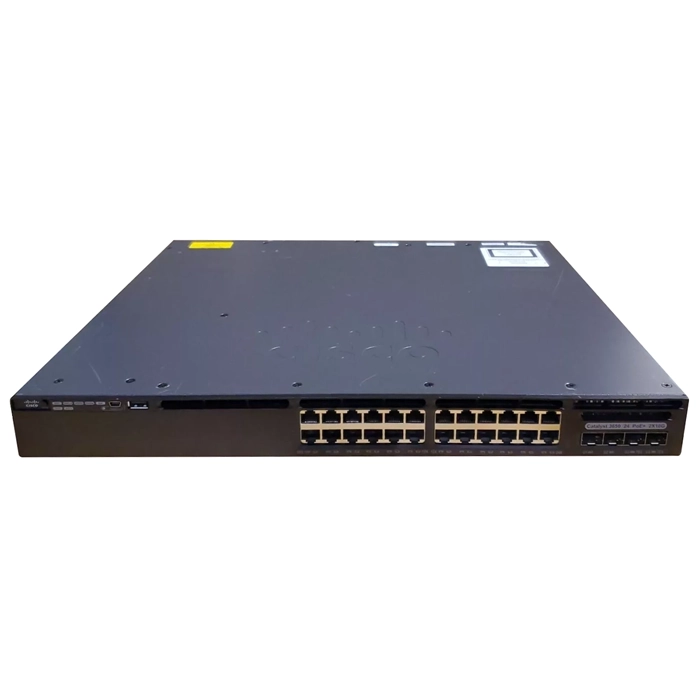 Cisco WS-C3650-24PWD-S | Catalyst 3650 Series 3650-24PWD 24 x RJ-45 ports PoE+ 10/100/1000Base-T + 2 x SFP+ Uplink Ports Layer 3 Managed Rack-mountable Gigabit Ethernet Network Switch Refurbished - Cisco Systems Inc. refurbished available on Gotodirect