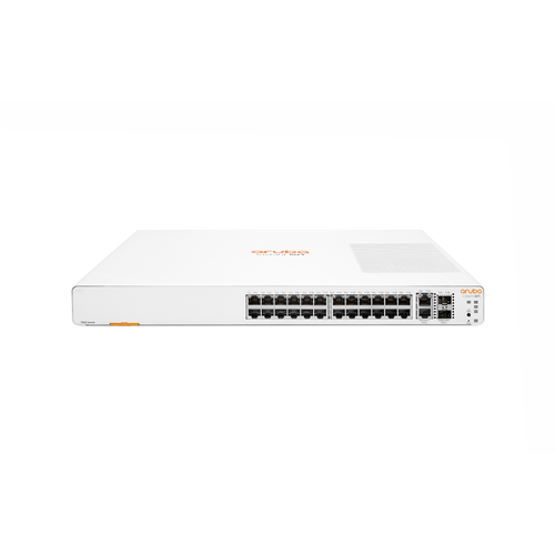 HP JL806A | Aruba Instant On 1960 24G 2XGT 2SFP+ 24 x Ports 10/100/1000Base-T + 2 x Ports 10GbE SFP+ + 2 x Ports 10GBase-T Rack-Mountable Layer 2 Managed Gigabit Ethernet Network Switch Refurbished - Hewlett-Packard (ou HP en abrégé) refurbished available on Gotodirect