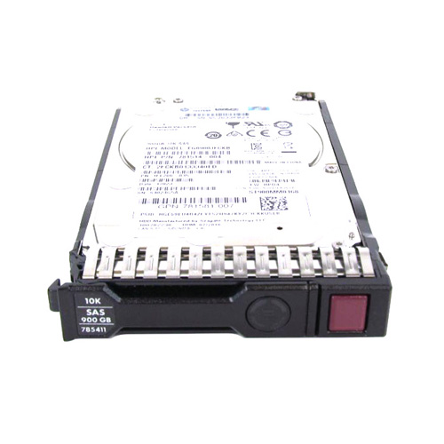 HP 785411-001 | 900GB 10000RPM SAS 12Gb/s Hot-Pluggable (512n) SFF 2.5-inch Enterprise Hard Drive for Gen8/10 ProLiant Server/Storage Array Refurbished - Hewlett-Packard (ou HP en abrégé) refurbished available on Gotodirect