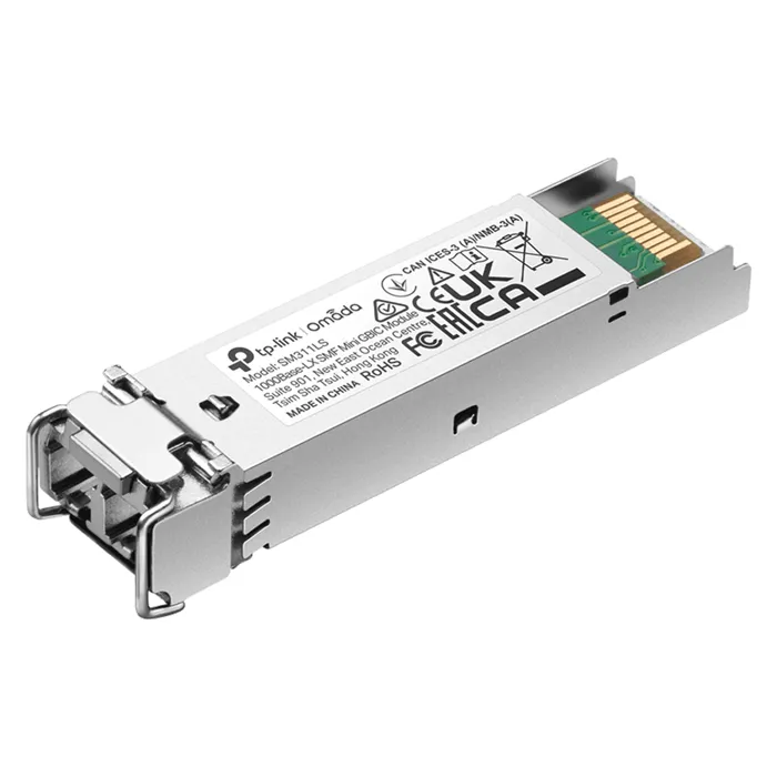 TP-LINK SM311LS | Omada 1.25Gb/s 1000Base-LX Single-mode Fiber 20km 1310nm Duplex LC Connector Mini GBIC Transceiver Module Refurbished - TP-Link refurbished available on Gotodirect