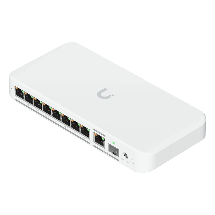 Ubiquiti USW-FLEX-2.5G-8-POE | Flexible, 8-Port 2.5 GbE PoE++ Switch with a 10 GbE RJ45/SFP+ Combination Uplink Port Refurbished - Ubiquiti refurbished available on Gotodirect