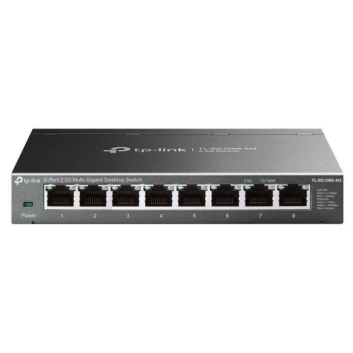 Buy TP-LINK TL-SG108S-M2 | 8-Ports 2.5Gigabit Ethernet Unmanged Network Switch Refurbished - $277.44 TP-LINK TL-SG108S-M2 | 8-Ports 2.5Gigabit Ethernet Unmanged Network Switch Refurbished - TP-Link refurbished available on Gotodirect