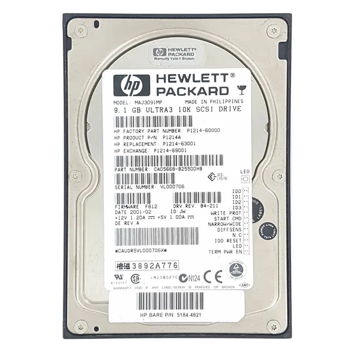 Fujitsu MAJ3091MP | 9.1GB 10000RPM Ultra160 SCSI 68-Pin 4MB Cache 3.5-Inch Hard Drive Refurbished - Fujitsu refurbished available on Gotodirect