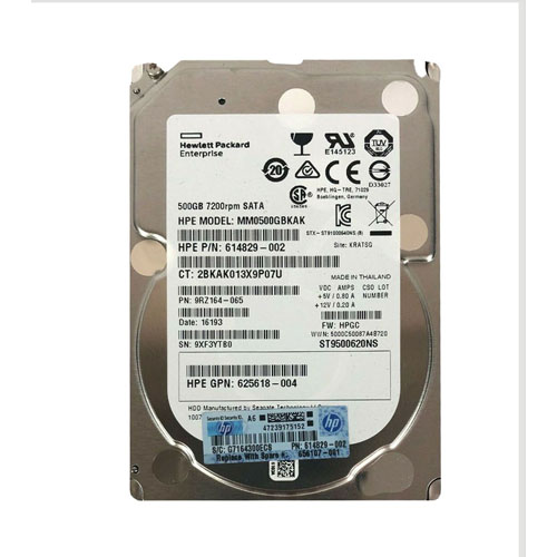 Buy HP 656107-001 | 500GB 7200RPM SATA 6Gb/s SFF Hot-Pluggable 2.5-inch Midline Hard Drive for Gen8 to Gen9 ProLiant Server Refurbished - $147.47 HP 656107-001 | 500GB 7200RPM SATA 6Gb/s SFF Hot-Pluggable 2.5-inch Midline Hard Drive for Gen8 to Gen9 ProLiant Server Refurbished - Hewlett-Packard (ou HP en abrégé) refurbished available on Gotodirect