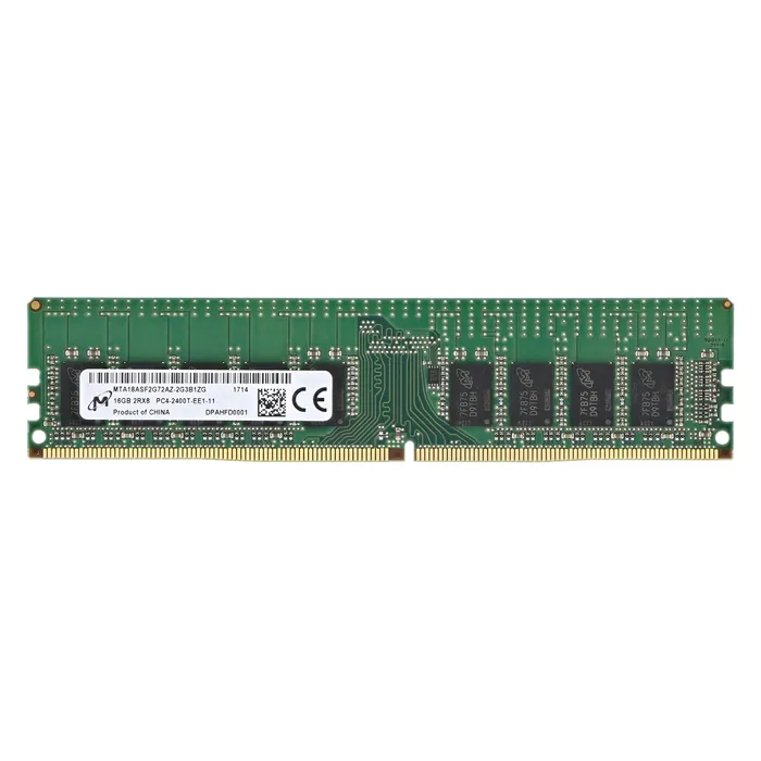 Micron MTA18ASF2G72AZ-2G3B1ZG | 16GB DDR4-2400MHz PC4-19200 ECC Unbuffered UDIMM CL17 2Rx8 1.2V 288-Pin Memory Module Refurbished -  refurbished available on Gotodirect