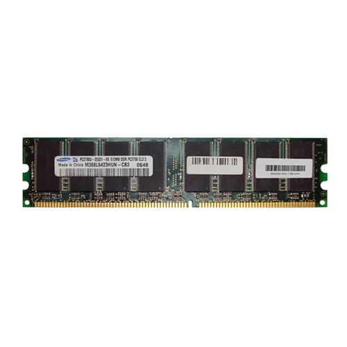 Samsung M368L6423HUN-CB3 | 512MB DDR-333MHz PC2700 Non-ECC Unbuffered UDIMM CL2.5 2Rx8 2.5V 184-Pin Memory Module Refurbished - Samsung refurbished available on Gotodirect