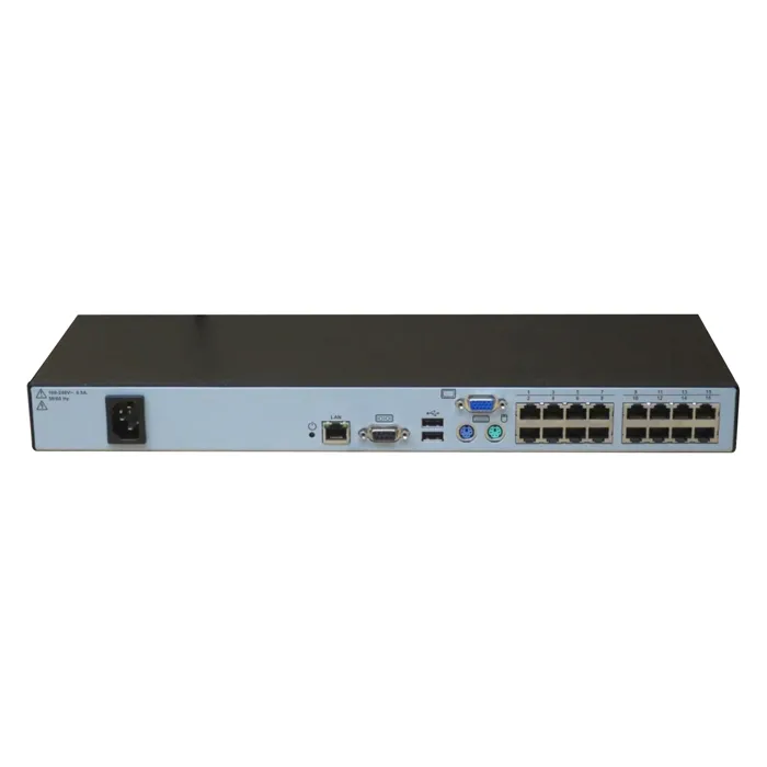 Fujitsu 520-648-503 | 16 x Ports RJ-45 + 1 x Port VGA + 2 x Ports USB + 1 x Port RJ-45 LAN 1U Rack-mountable Console KVM Switch Refurbished - Fujitsu refurbished available on Gotodirect