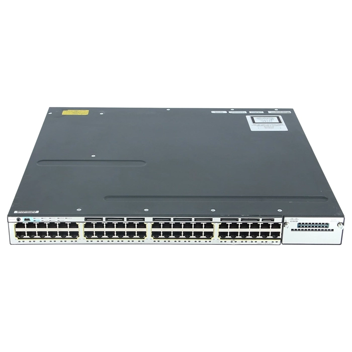 Cisco WS-C3750X-48T-E | Catalyst 3750-X Series C3750X-48T 48 x RJ-45 Ports 10/100/1000Base-T Layer 2 Managed Rack-mountable Stackable Gigabit Ethernet Network Switch Refurbished - Cisco Systems Inc. refurbished available on Gotodirect