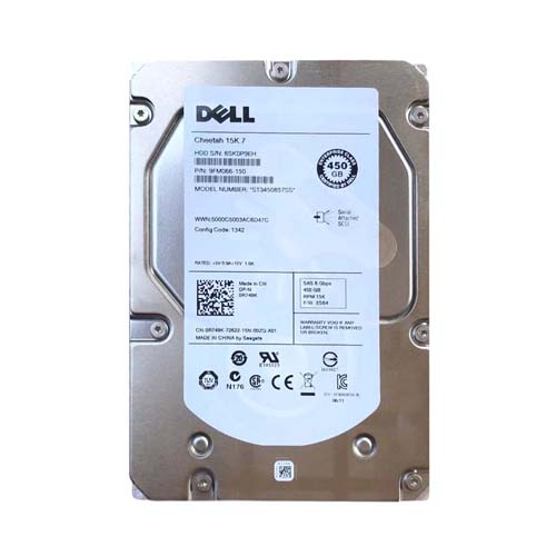 Dell 0R749K | 450GB 15000RPM SAS 6Gb/s 3.5-Inch Hard Drive for PowerEdge Servers Refurbished - Dell refurbished available on Gotodirect