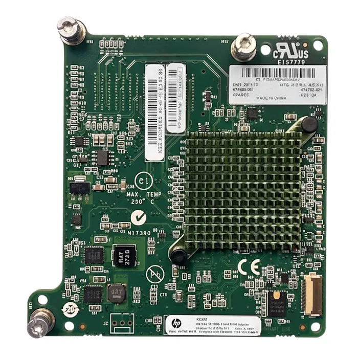 HP 674762-001 | NC552M Flex-10 2 x Ports 10Gb/s PCI-E 552M Ethernet Network Adapter Refurbished - Hewlett-Packard (ou HP en abrégé) refurbished available on Gotodirect