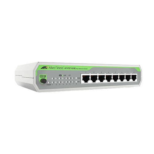 Allied Telesis AT-FS710/8E-30 | FS710 Series 8 x Ports 10/100Base-TX Rack-mountable Layer 2 Unmanaged Fast Ethernet Network Switch Refurbished -  refurbished available on Gotodirect