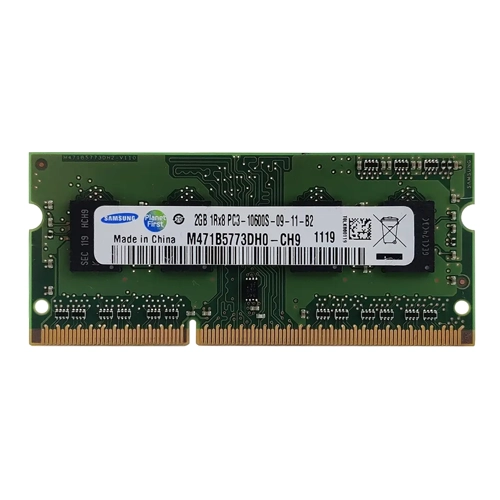 Samsung M471B5773DH0-CH9 | 2GB DDR3-1333MHz PC3-10600 Non-ECC Unbuffered SODIMM CL9 1Rx8 1.5V 204-Pin Memory Module Refurbished - Samsung refurbished available on Gotodirect