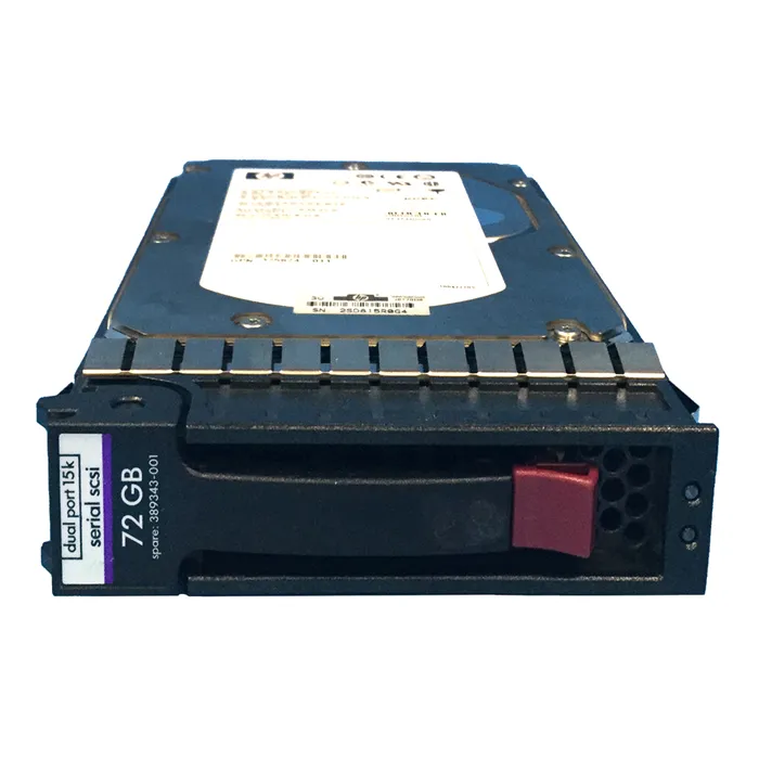 HP 389343-001 | 72GB 15000RPM SAS 3Gb/s Hot Pluggable Dual Port 3.5-Inch Hard Drive Refurbished - Hewlett-Packard (ou HP en abrégé) refurbished available on Gotodirect