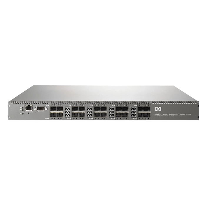 HP AK241A | StorageWorks 8/20q 20x 8GB Ports Fibre Channel Fabric Switch Refurbished - Hewlett-Packard (ou HP en abrégé) refurbished available on Gotodirect